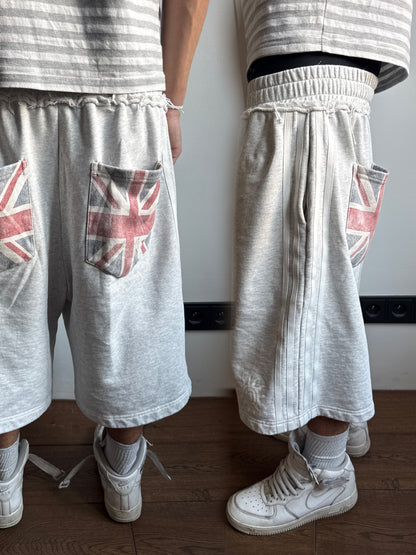 uk striped shorts
