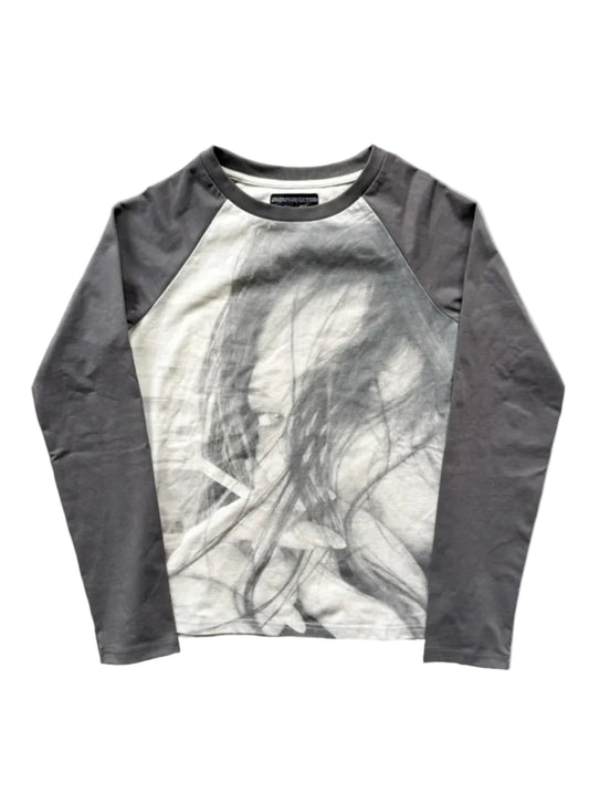 “faces” longsleeve