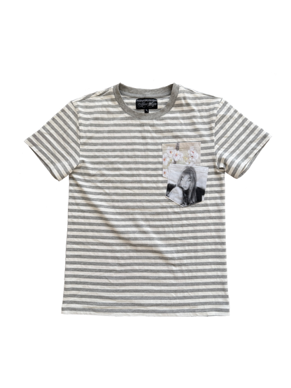 striped pocket tee
