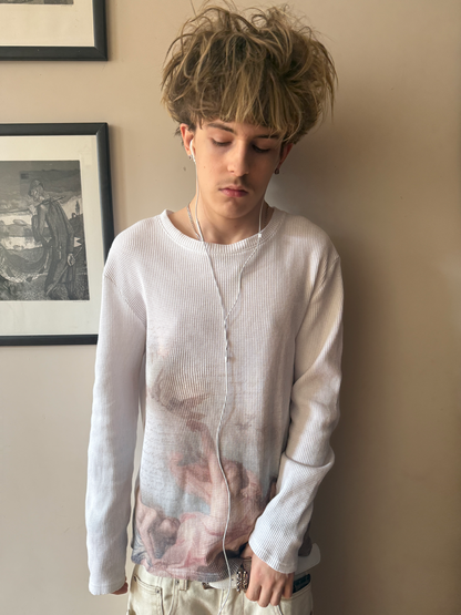 heaven waffle knit long sleeve