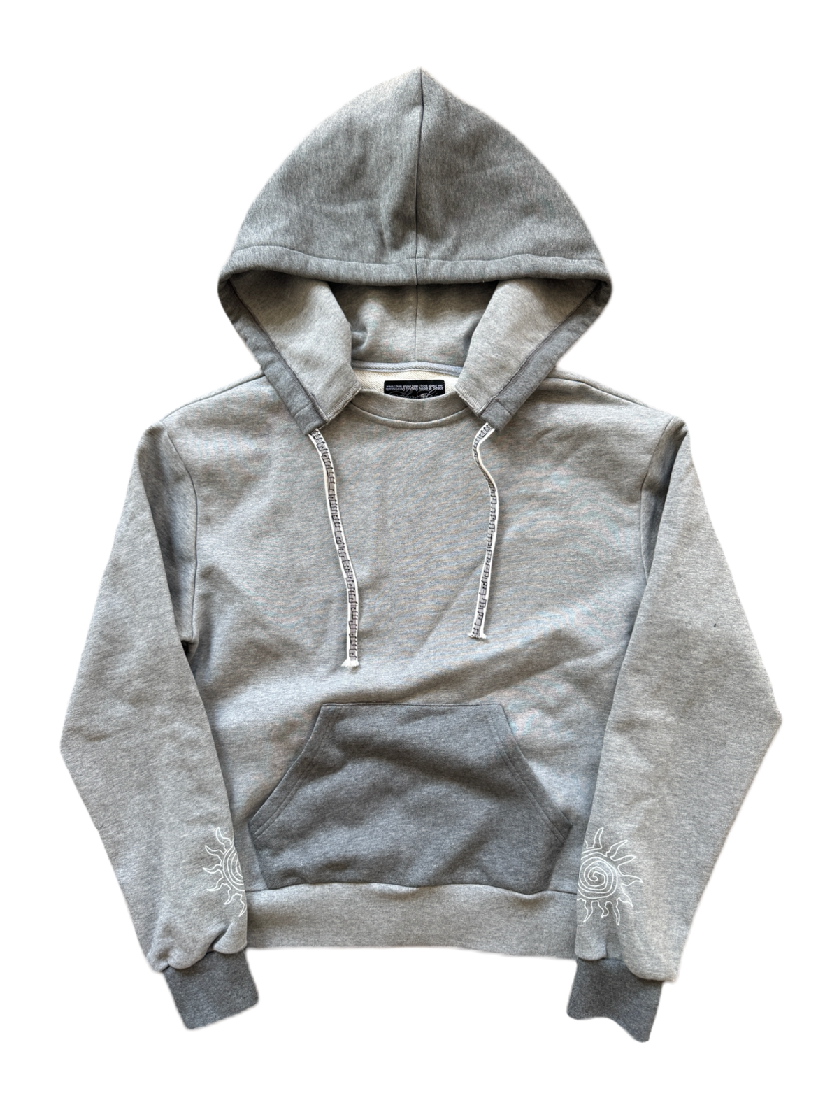 “brise” note string hoodie