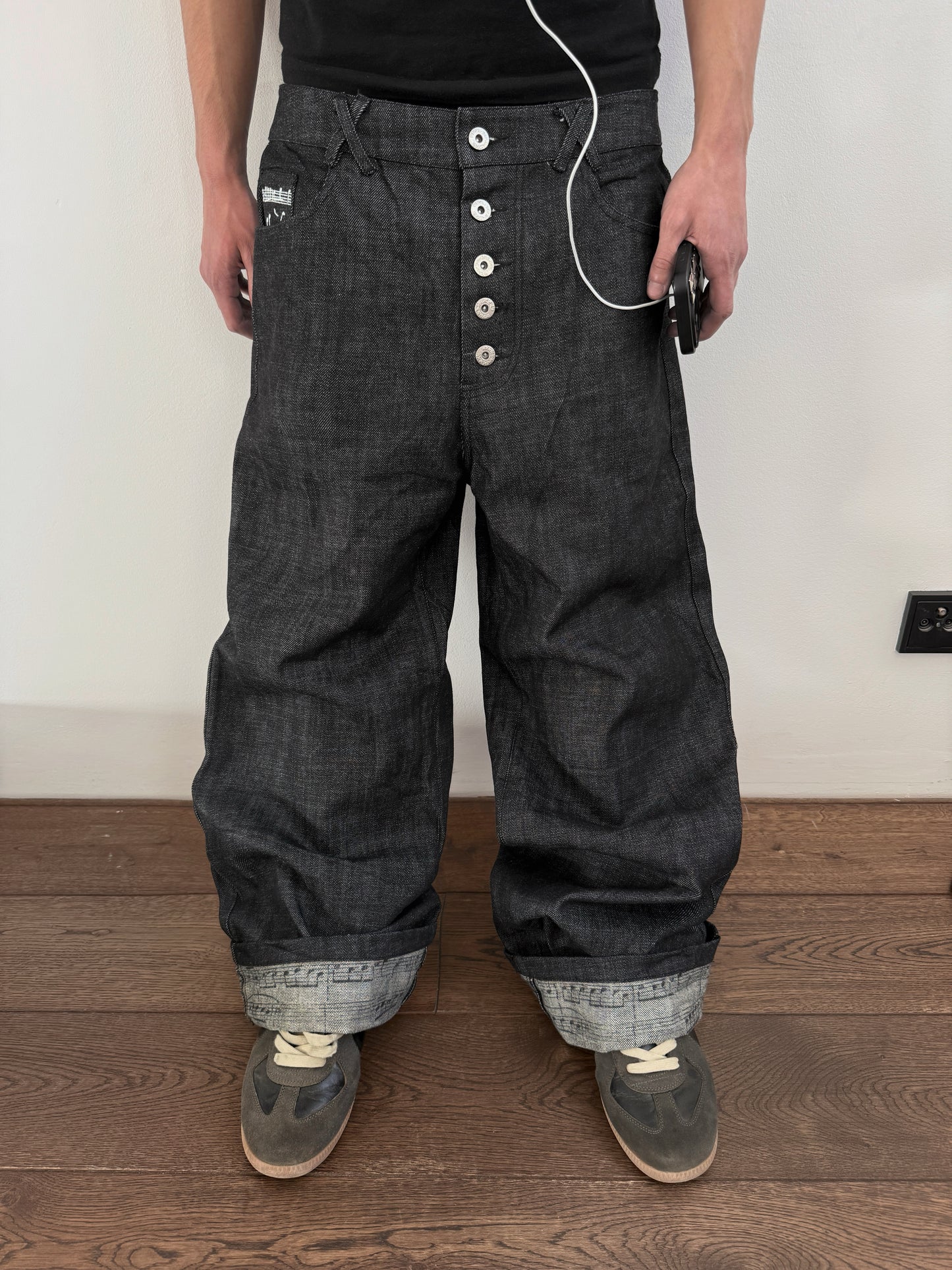 “notes“ japanese raw  selvedge denim jeans